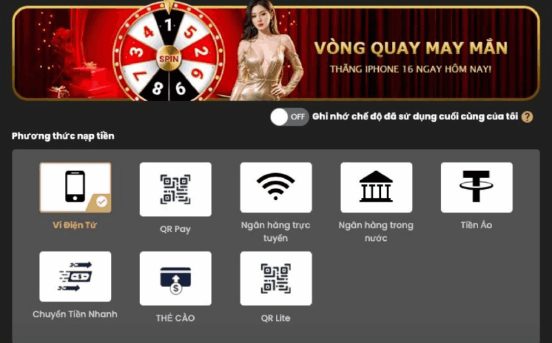nạp tiền 12BET