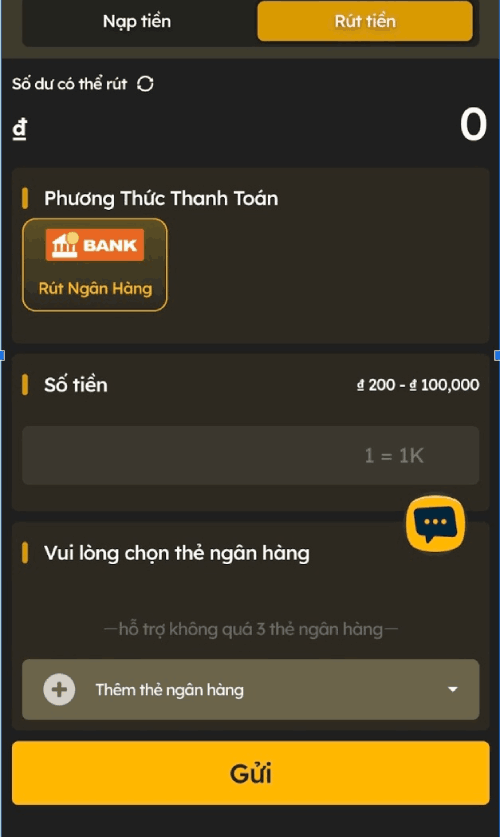 rút tiền BJ88
