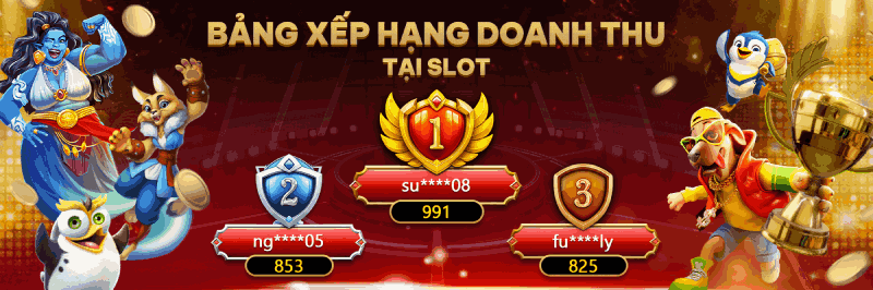 BJ88 thưởng bảng xếp hạng slot