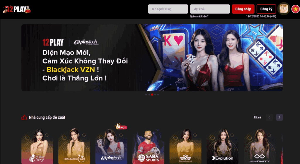 trang chủ 12Play