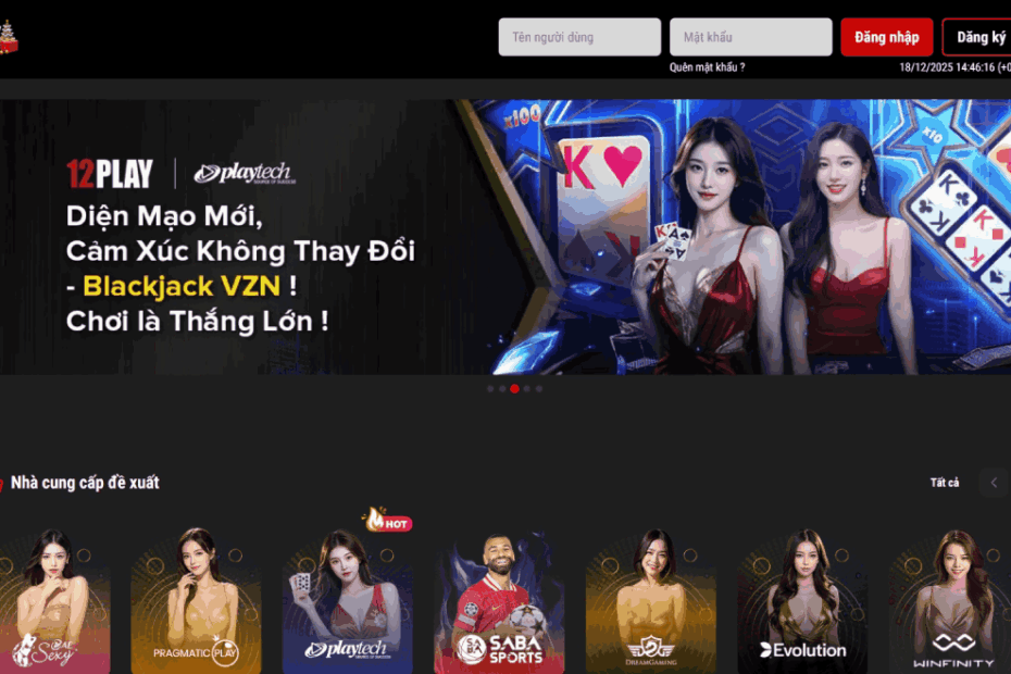 trang chủ 12Play