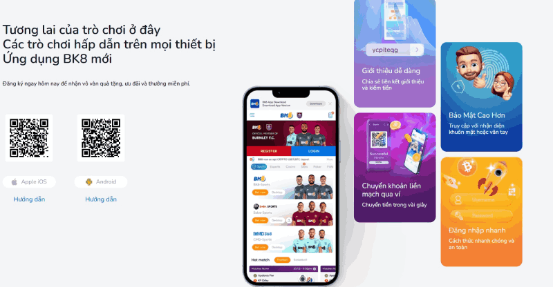 App cá cược BK8