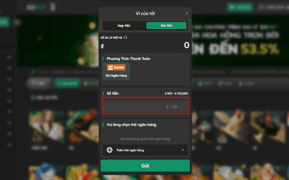 rút tiền E2BET