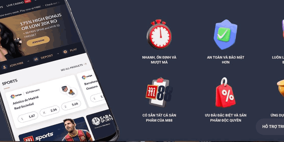 tải app M88