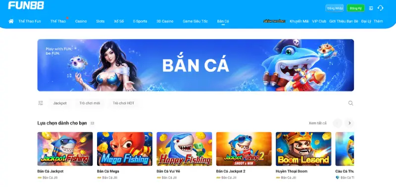 bắn cá Fun88
