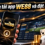 cách tải app WE88